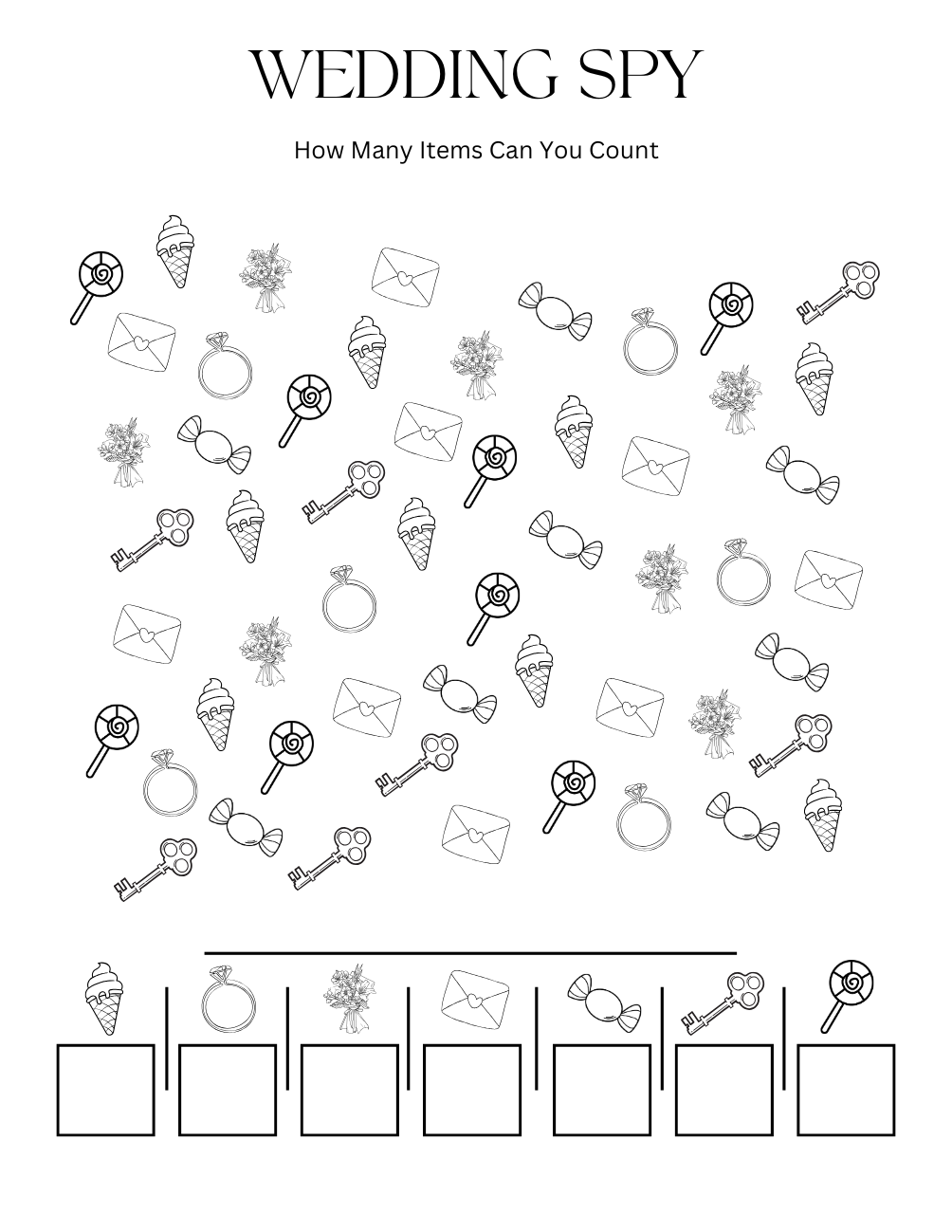 Wedding Activity Book