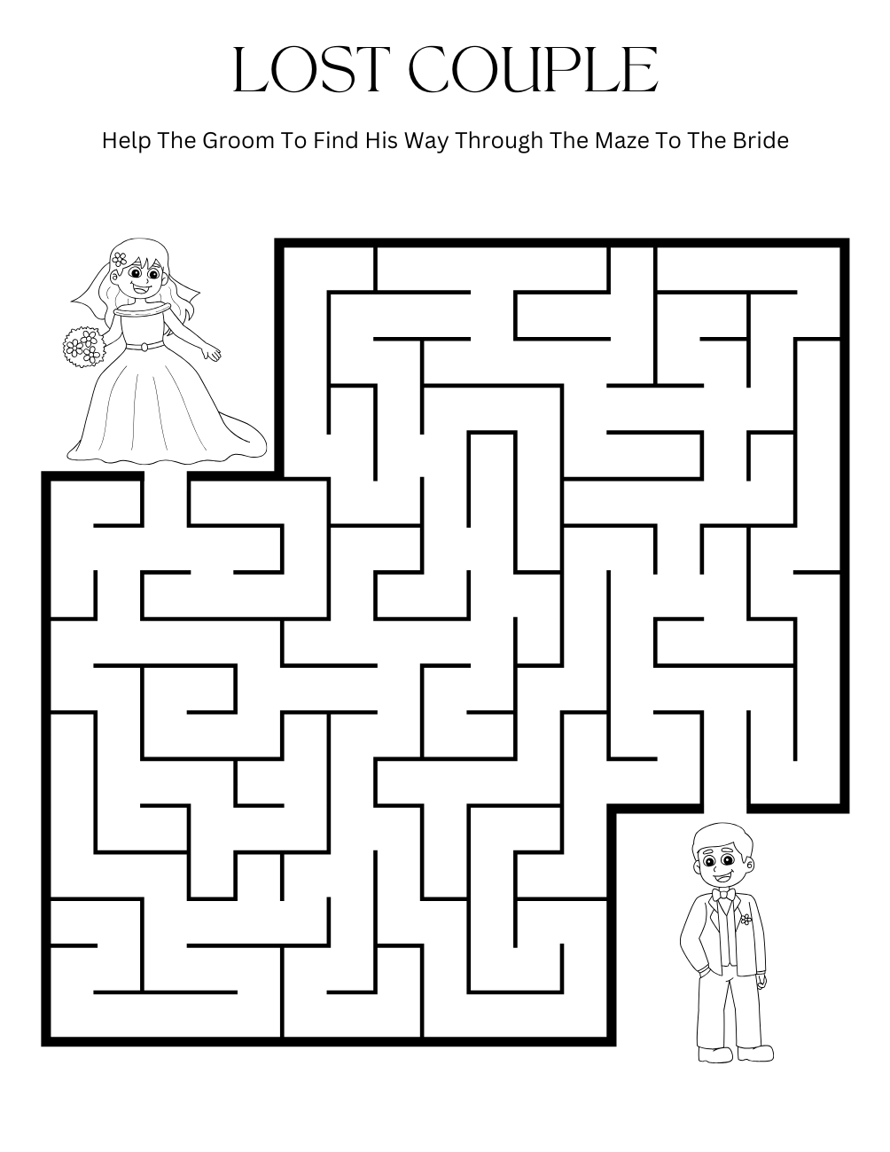 Wedding Activity Book