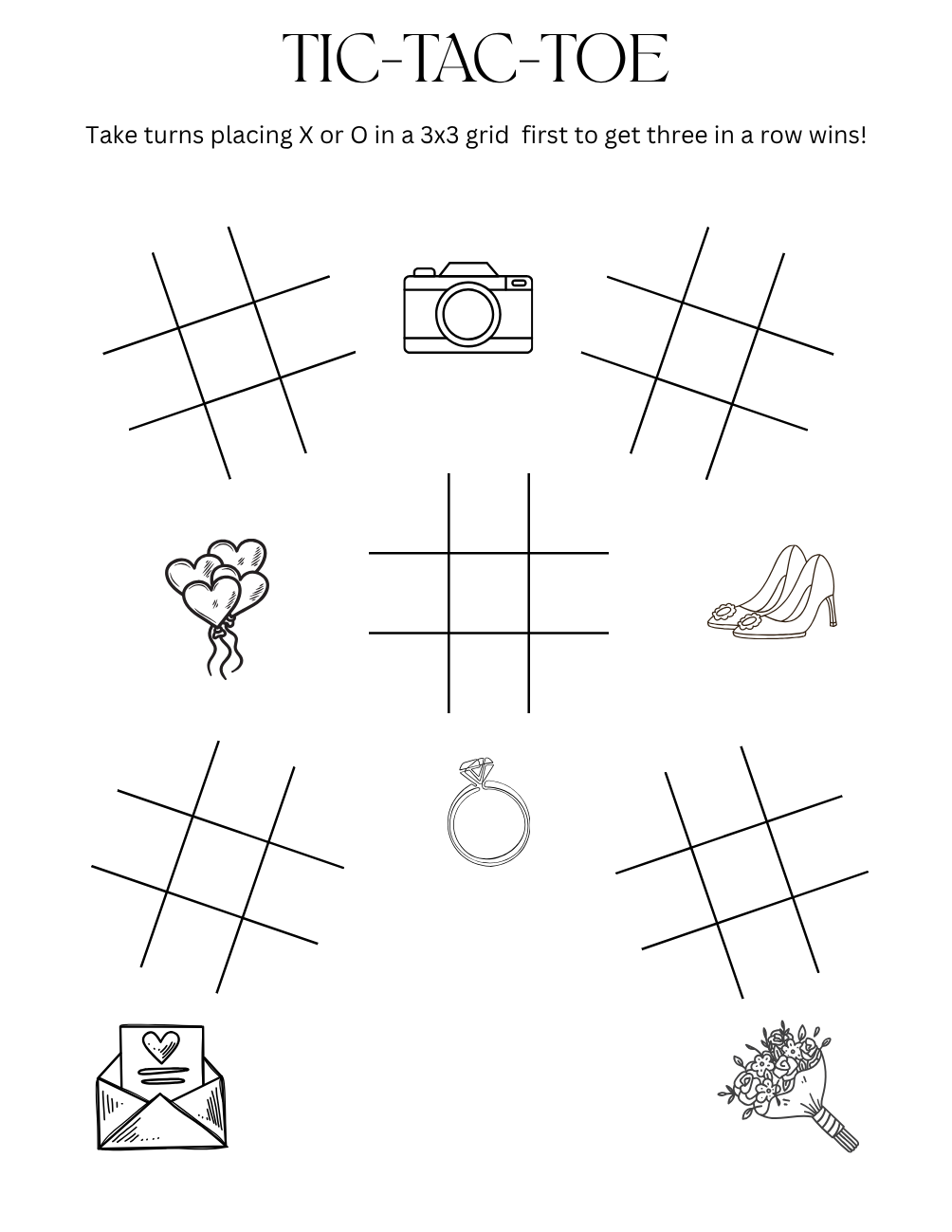 Wedding Activity Book