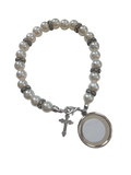 Memorial photo Rosary Bracelet