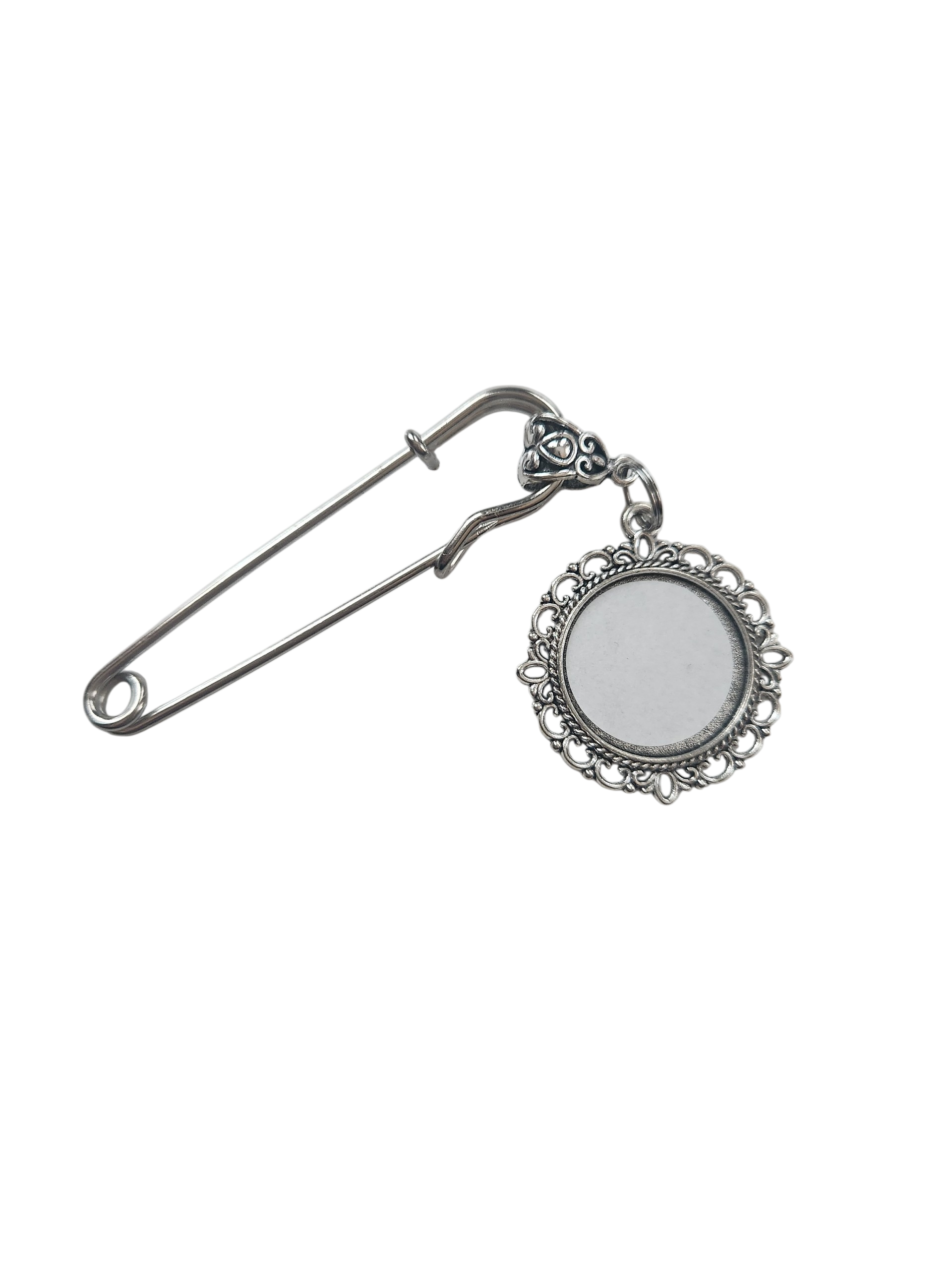 Memorial Photo Wedding pin for Bouquet or Dress
