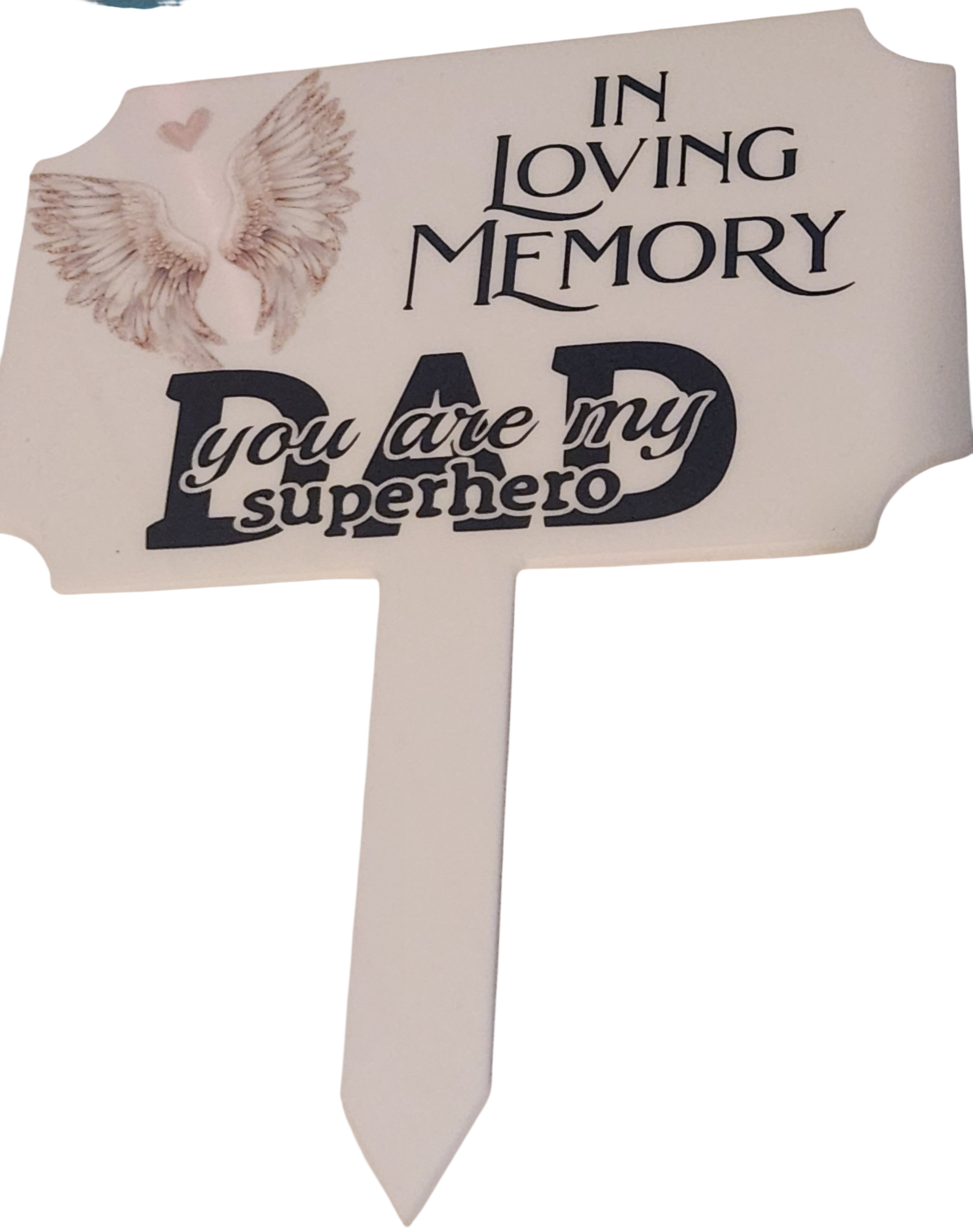 In Loving Memory Grave Marker