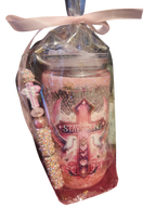 Pre Made 16oz Snowglobe Stay Strong With Matching pen