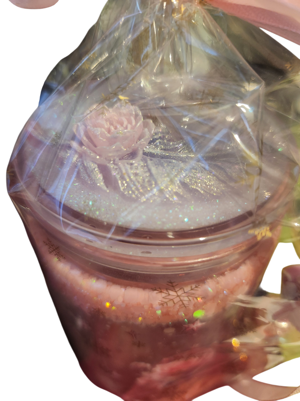 Pre Made 16oz Snowglobe Stay Strong With Matching pen