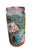 Pre Made T & CO Rhinestones 16oz cup