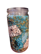 Pre Made T & CO Rhinestones 16oz cup