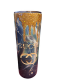 Pre Made 20oz Tumbler with Gold Drip