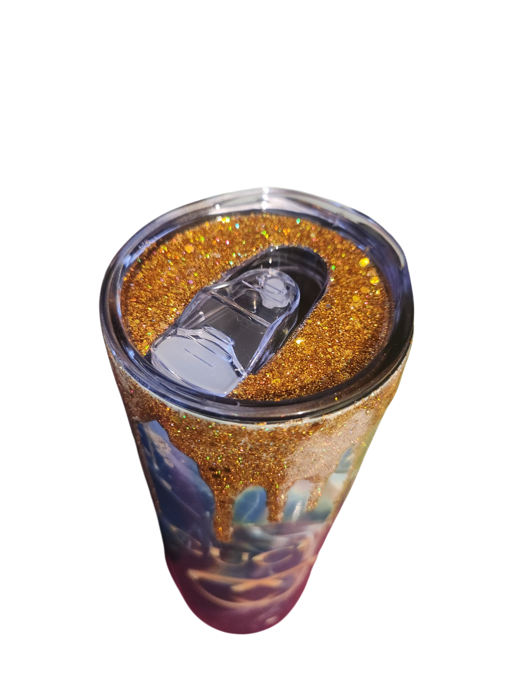 Pre Made 20oz Tumbler with Gold Drip