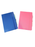 ACCESSORIES A5 FABRIC NOTEBOOKS with pen