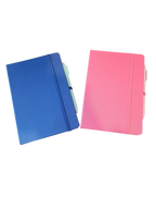 ACCESSORIES A5 FABRIC NOTEBOOKS with pen