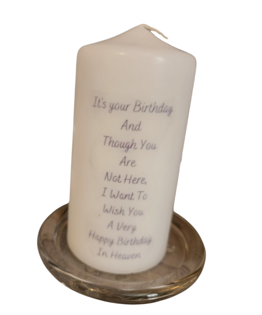 personalised Candles for all occasions