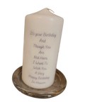 personalised Candles for all occasions