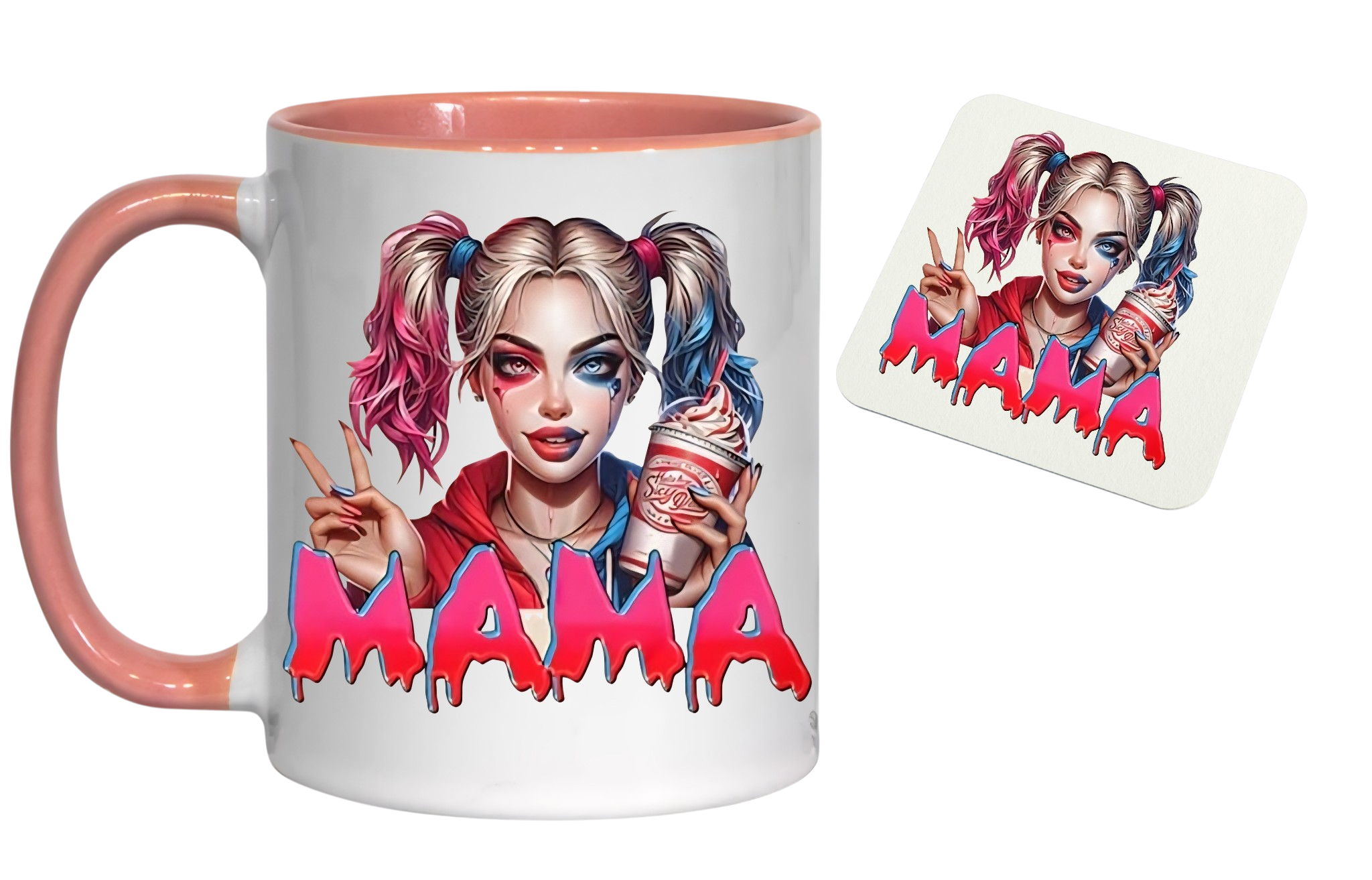 11oz Mama Style Harley mug set