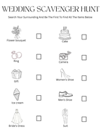 Wedding Activity Book