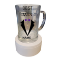 Personalised Groomsmen Beer Mugs