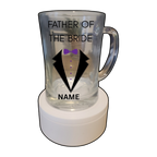 Personalised Groomsmen Beer Mugs
