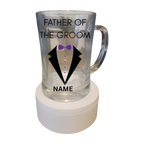 Personalised Groomsmen Beer Mugs