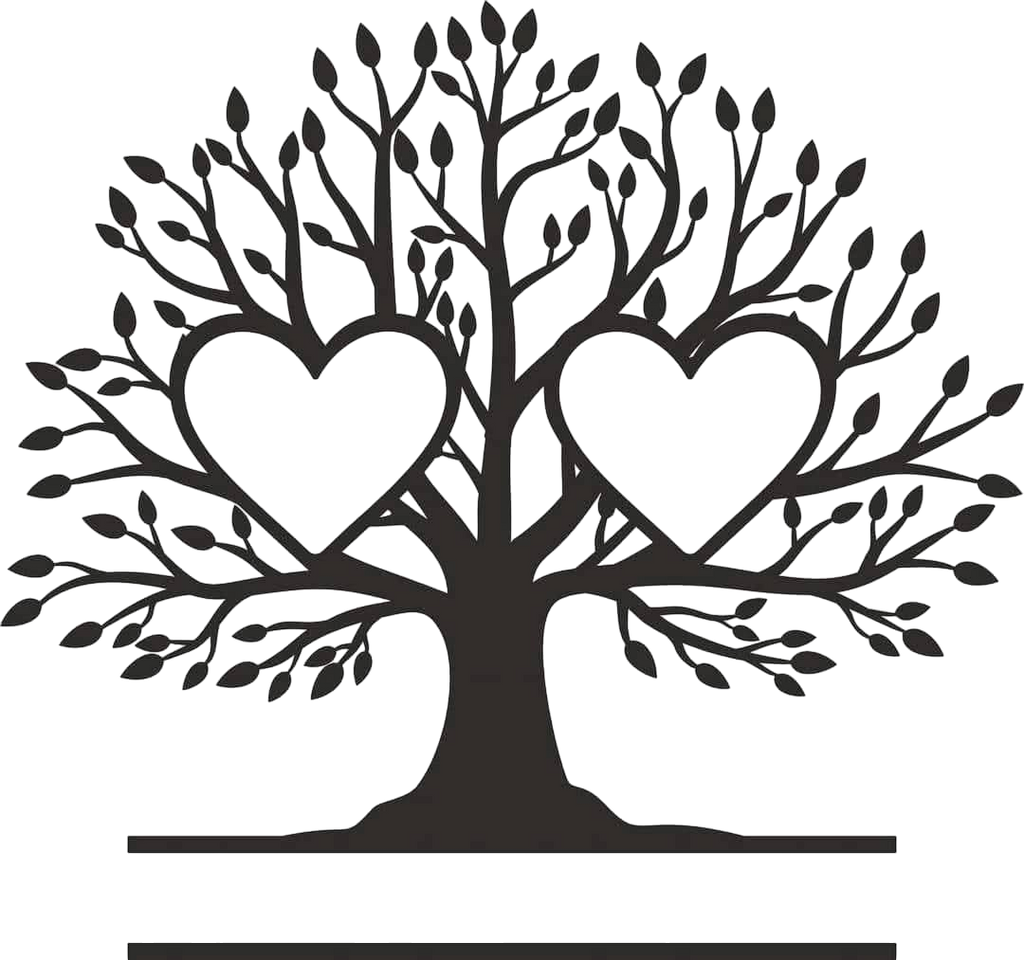 Family Tree on Picture frame