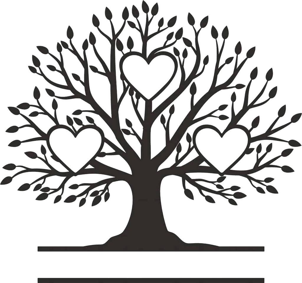 Family Tree on Picture frame