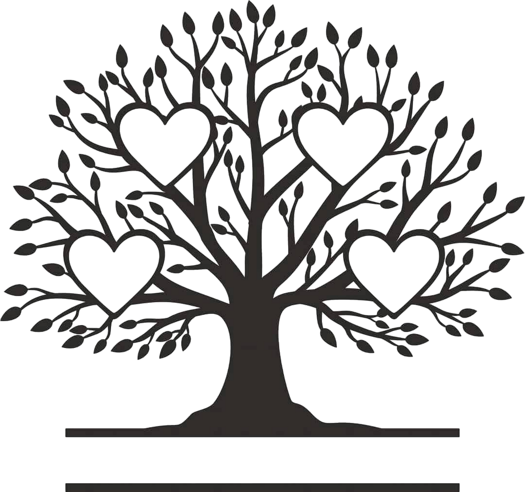 Family Tree on Picture frame