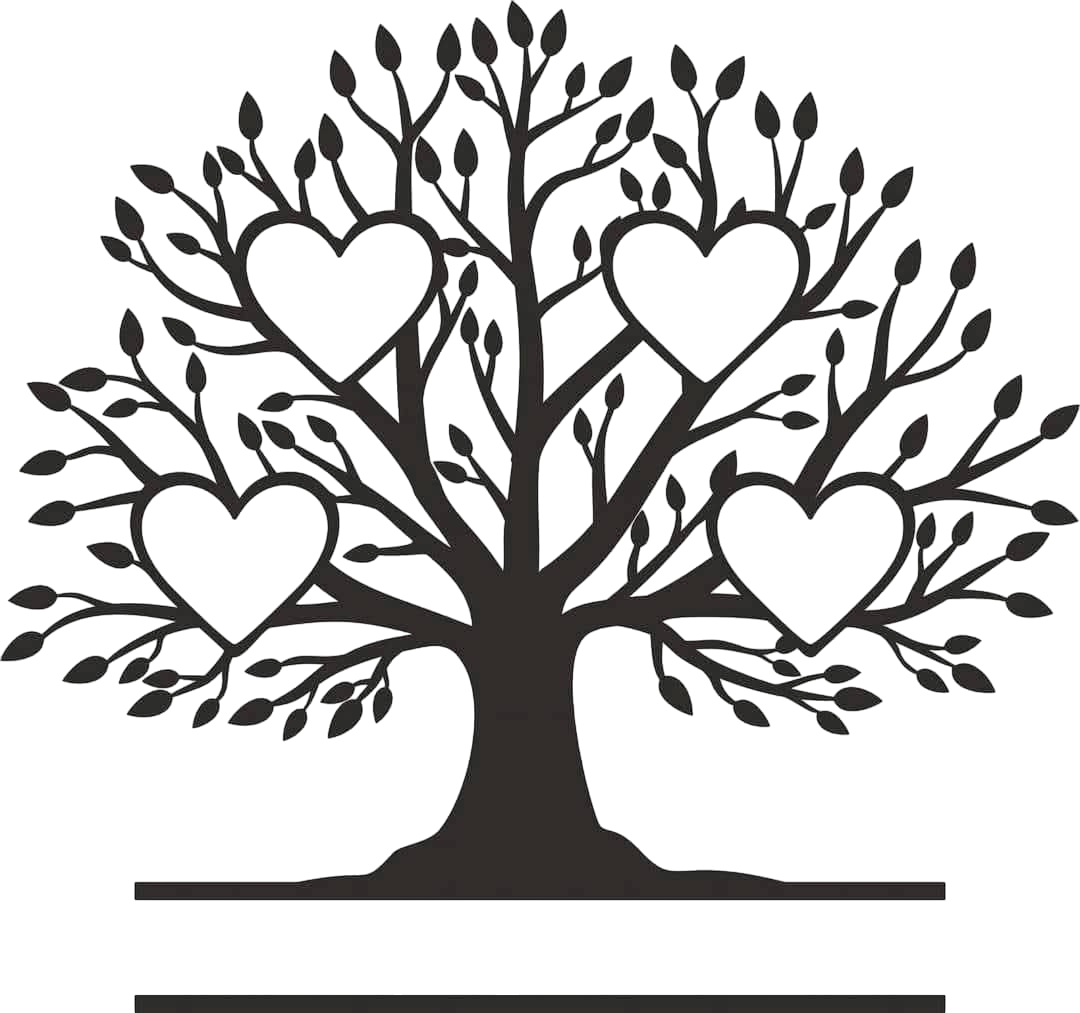 Family Tree on Picture frame
