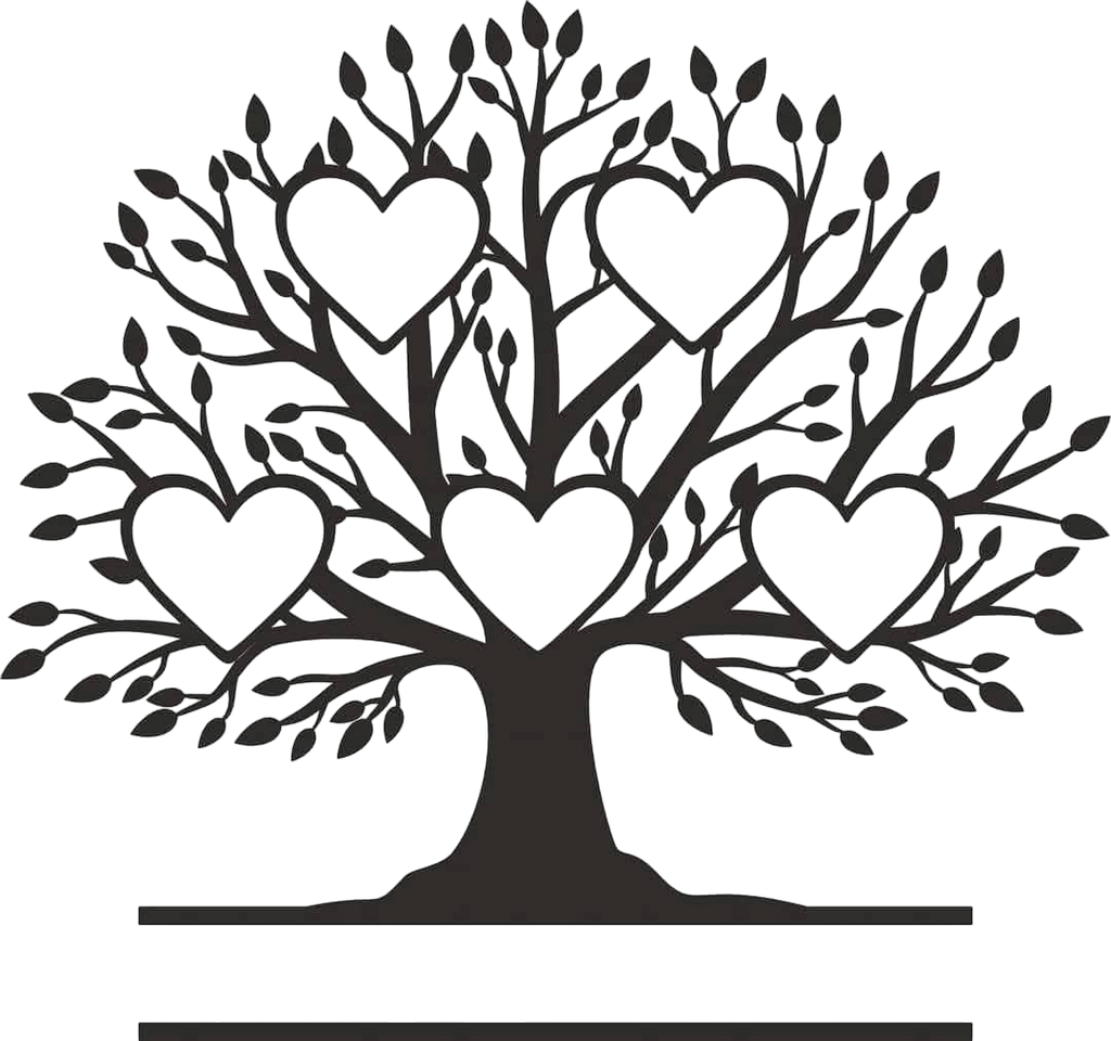 Family Tree on Picture frame