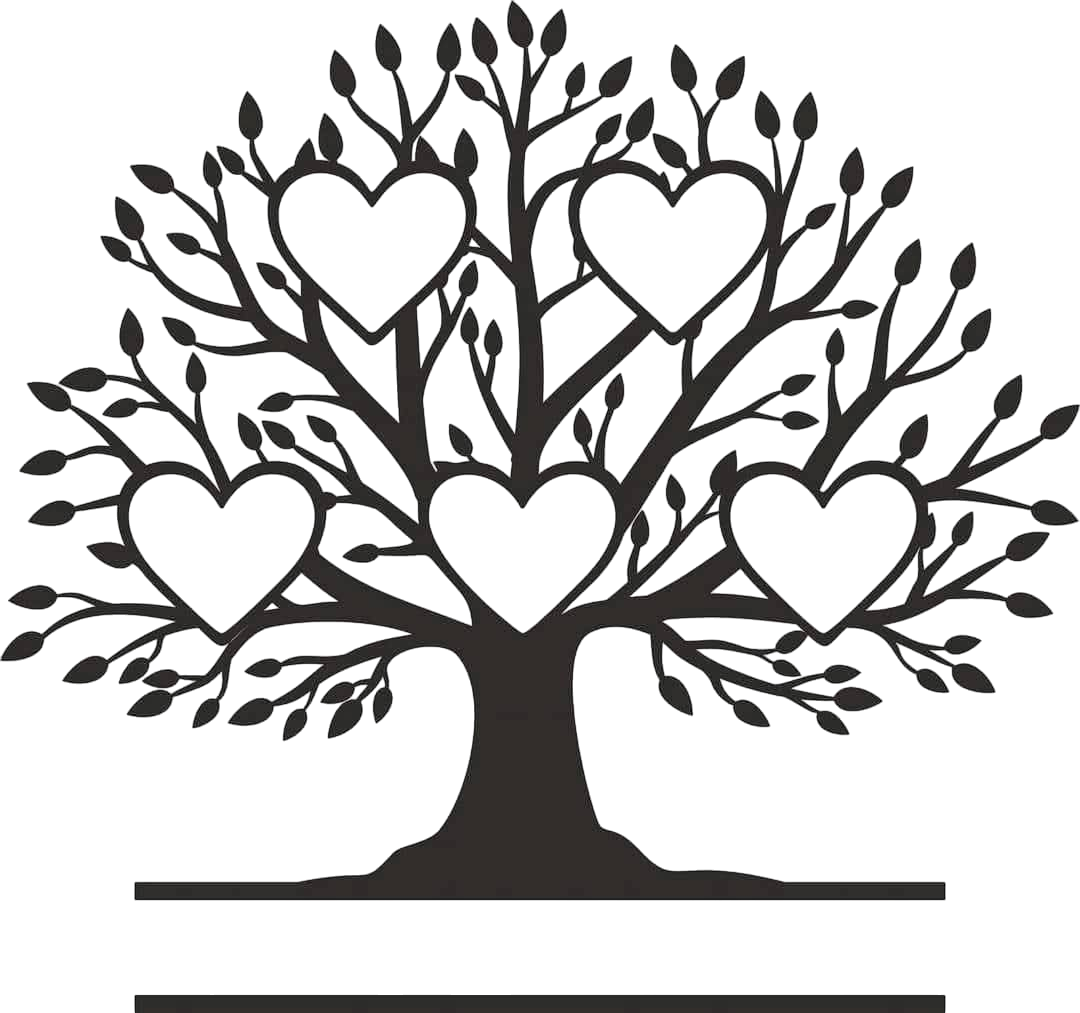 Family Tree on Picture frame