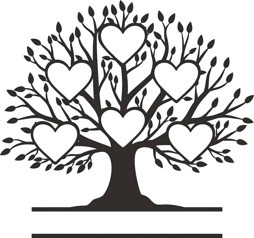 Family Tree on Picture frame
