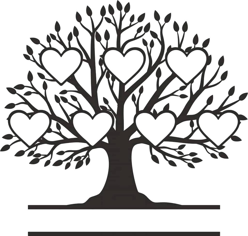 Family Tree on Picture frame