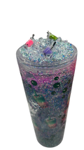 Pre Made 24oz Bubble Tea effect cup