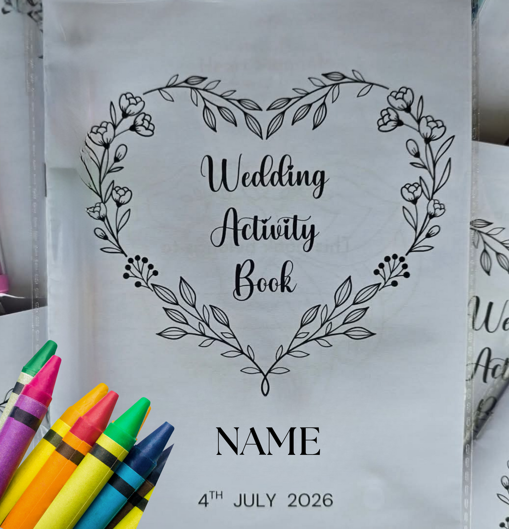 Wedding Activity Book