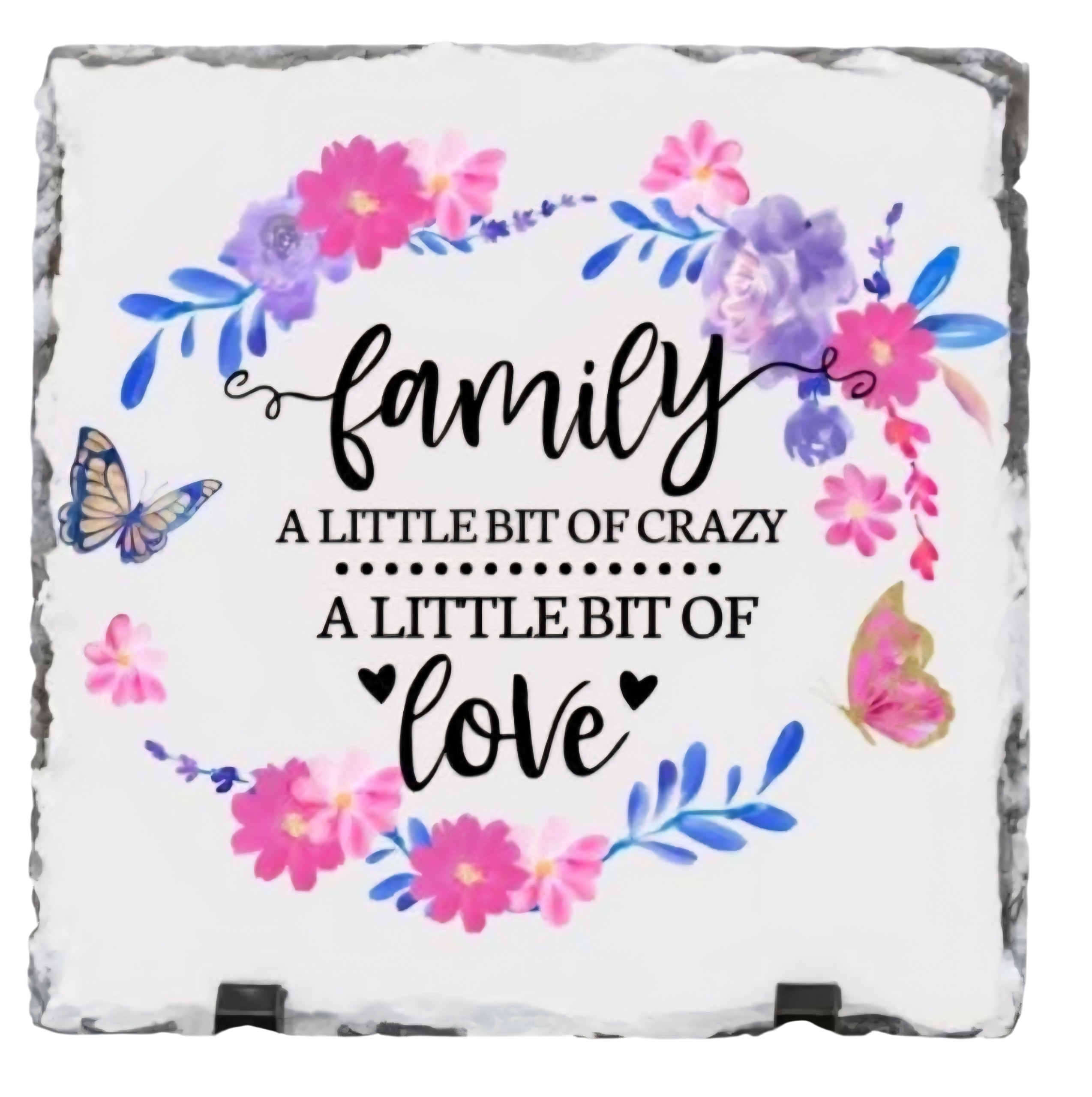 Premium Photo Slate Family Love