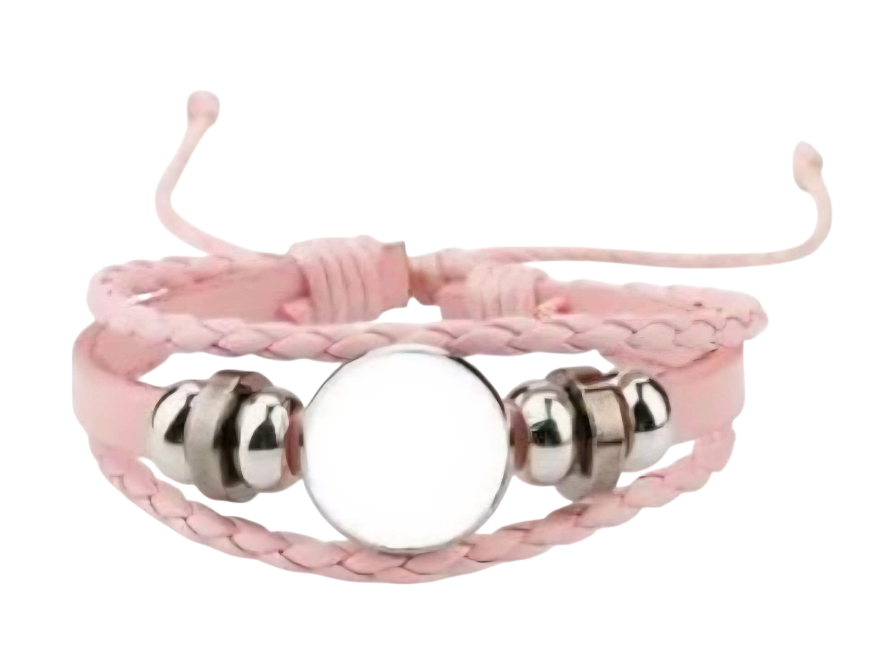 Premium Leather Sublimation Bracelet