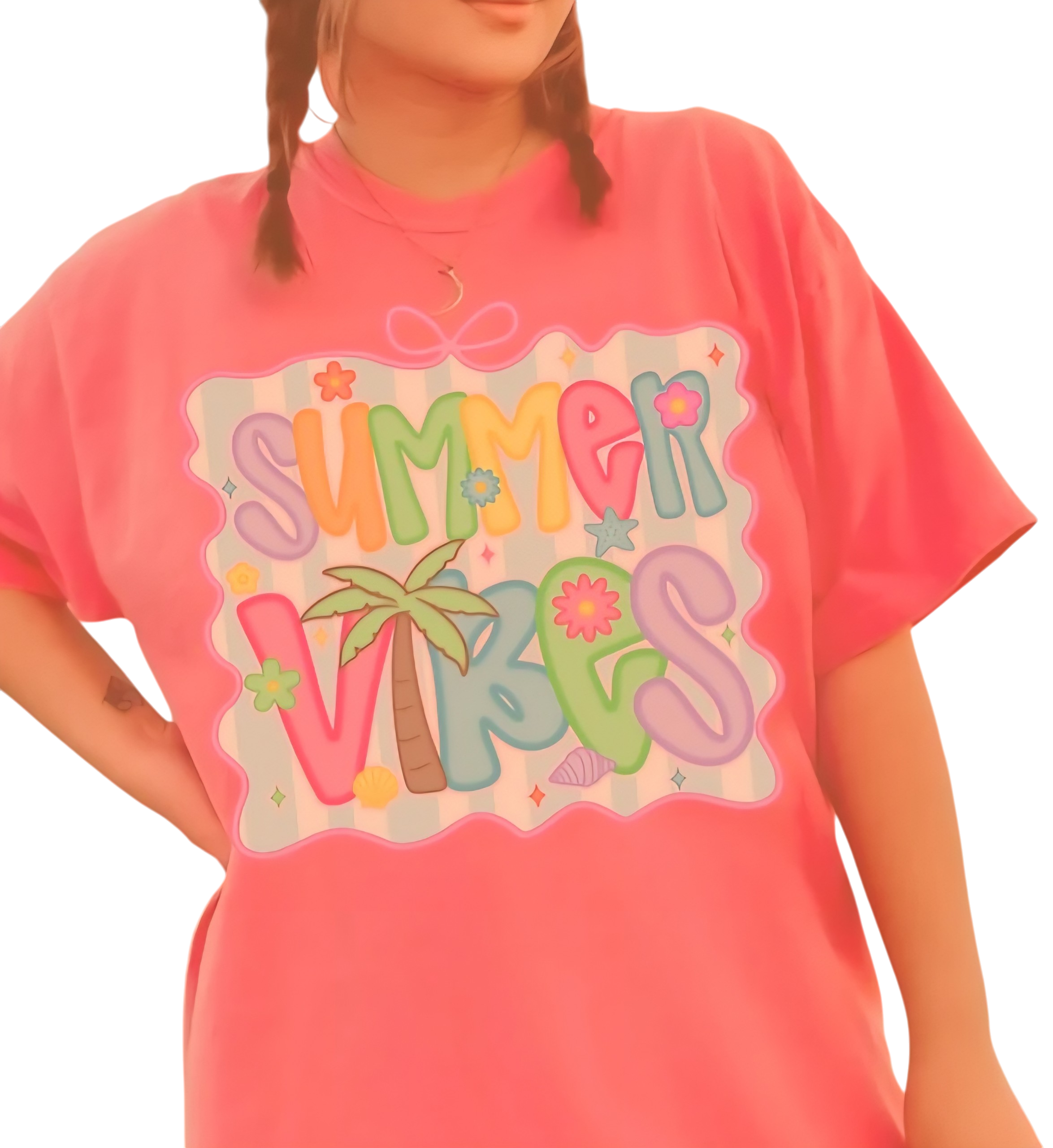 Premium Clear Screen Glitter Transfer - ready to press