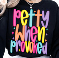 Premium Clear Screen Glitter Transfer - ready to press