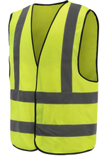 Business logo on HI-VIS vest