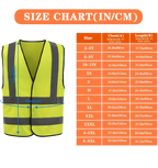 Business logo on HI-VIS vest