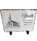 Wedding Personalised Photo Slate