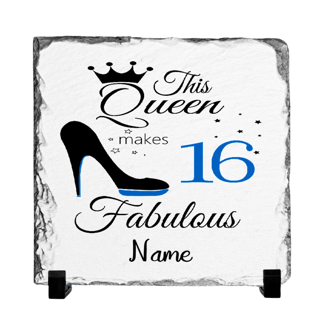 Premium 16th birthday Photo Slate