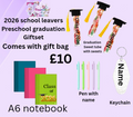 Personalised 2026 school leavers gift set